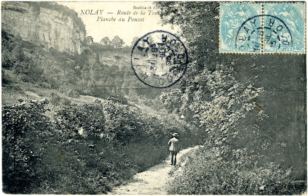 Chemin de la Tournée en 1905