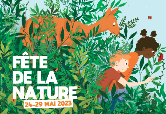 affiche fête de la nature à la Rochepot